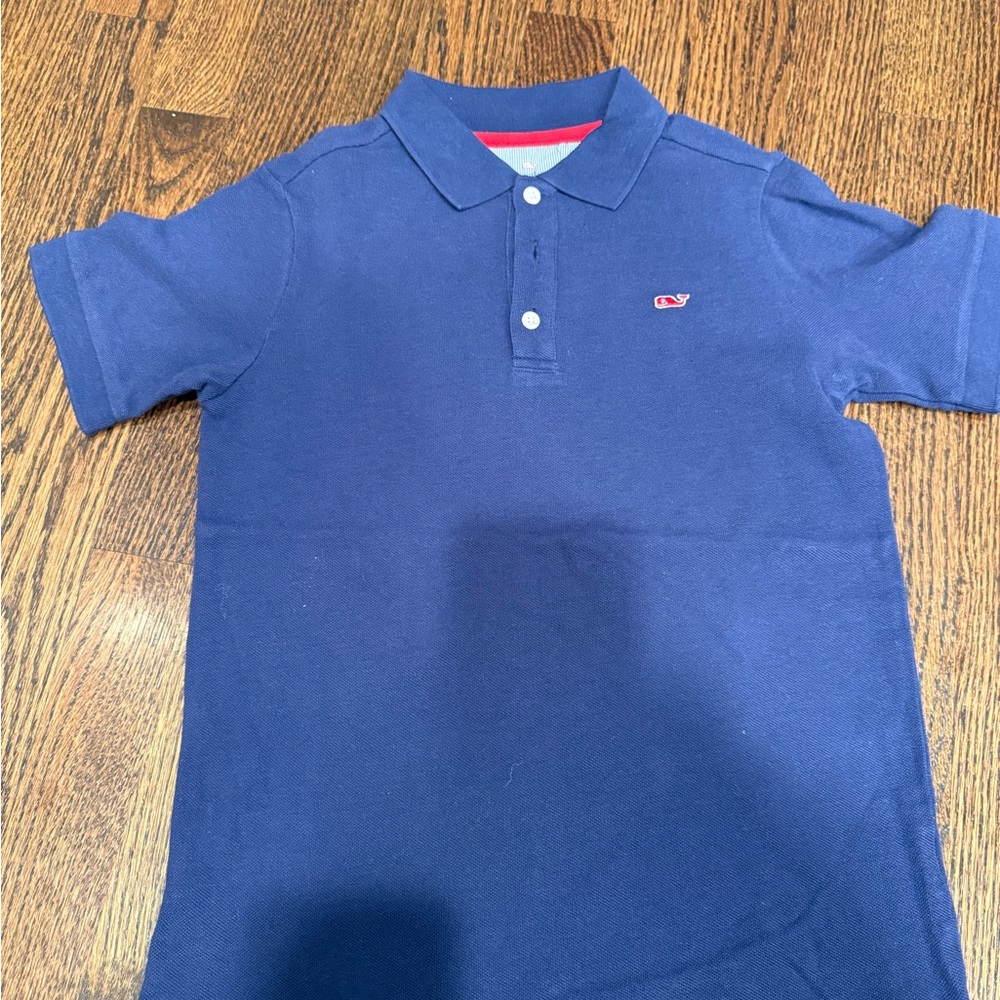 Vineyard Vines Kids Blue Polo Shirt